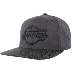 Mitchell & Ness NBA Los Angeles Lakers Cracked Reflective Grey Cap