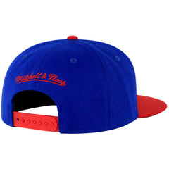 Mitchell & Ness NBA LA Clippers XL Logo 2-Tone Blue/Red Cap