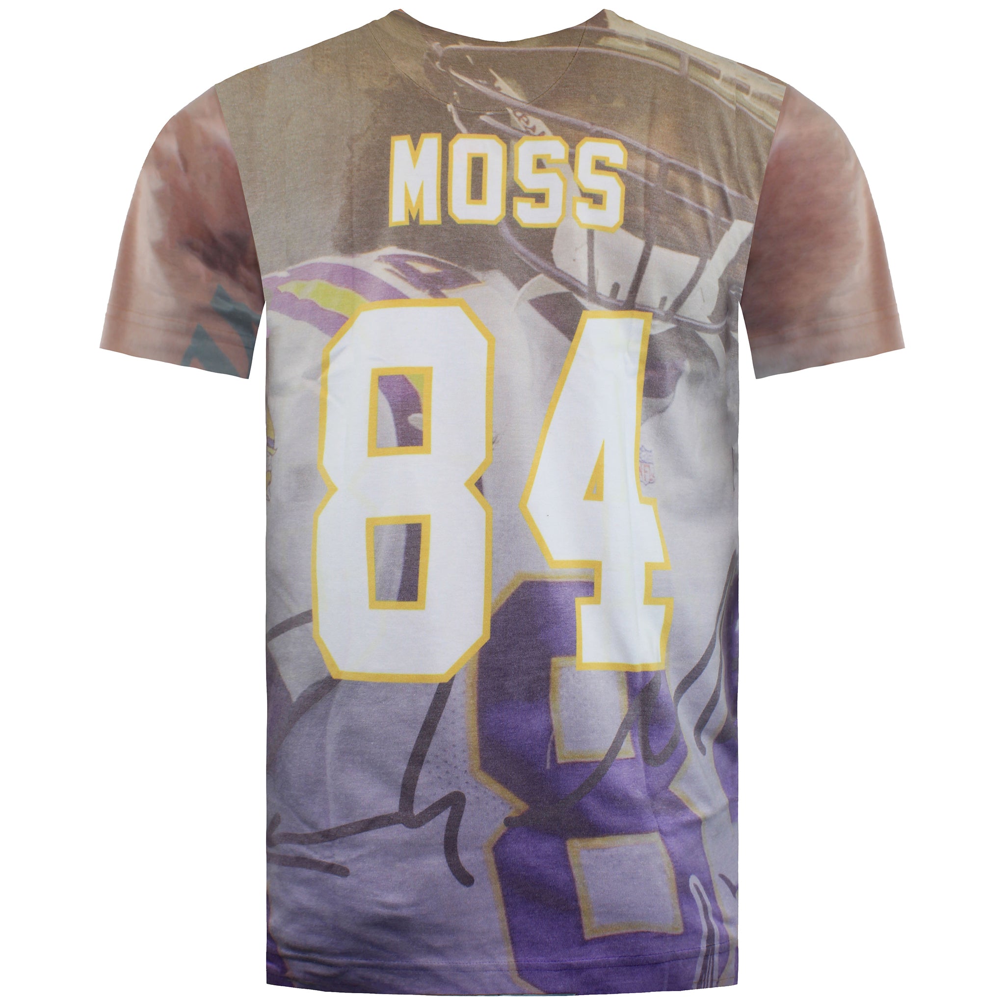 Mitchell & Ness City Pride Randy Moss Minnesota Vikings T-Shirt