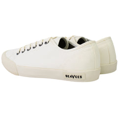 Seavees Monterey Standard Womens White Plimsolls