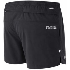 New Balance 5inch Impact Mens Black Running Shorts