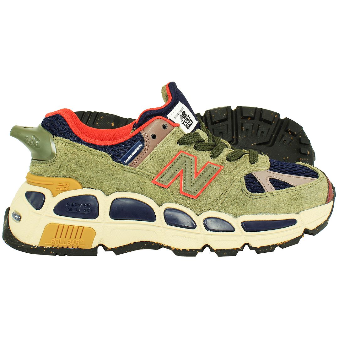 New Balance x 574 YURT Mens Green Trainers