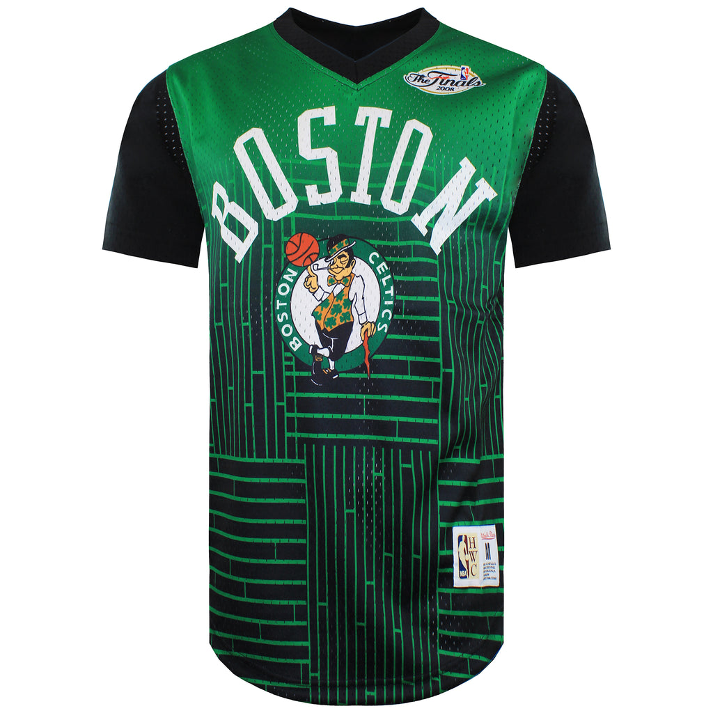 Mitchell & Ness Boston Celtics Winning Shot Mesh Mens T-Shirt