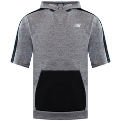 New Balance Tenacity Mens Grey Hooded Top