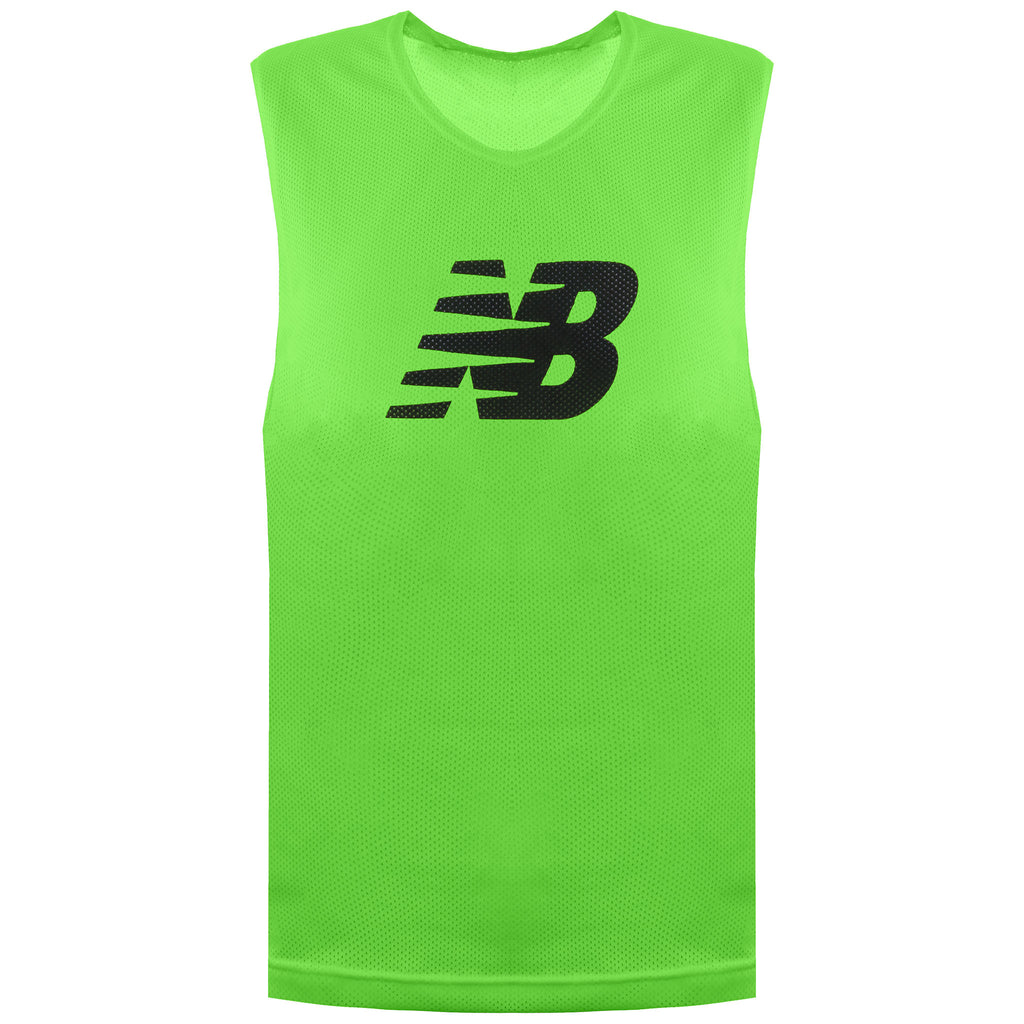 New Balance Training Bib Mens Fluo Green Vest