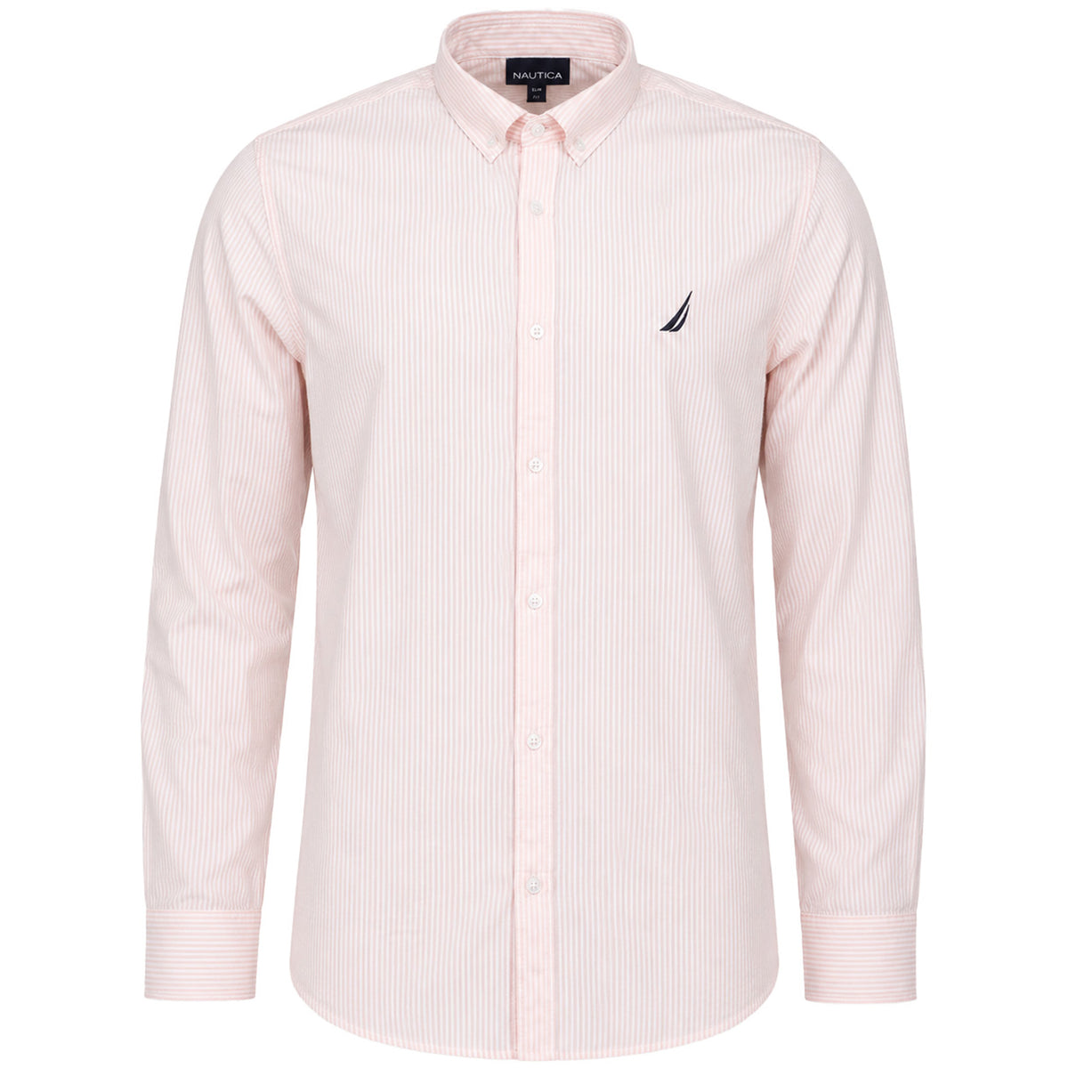 Nautica Paneo Mens Light Pink Shirt