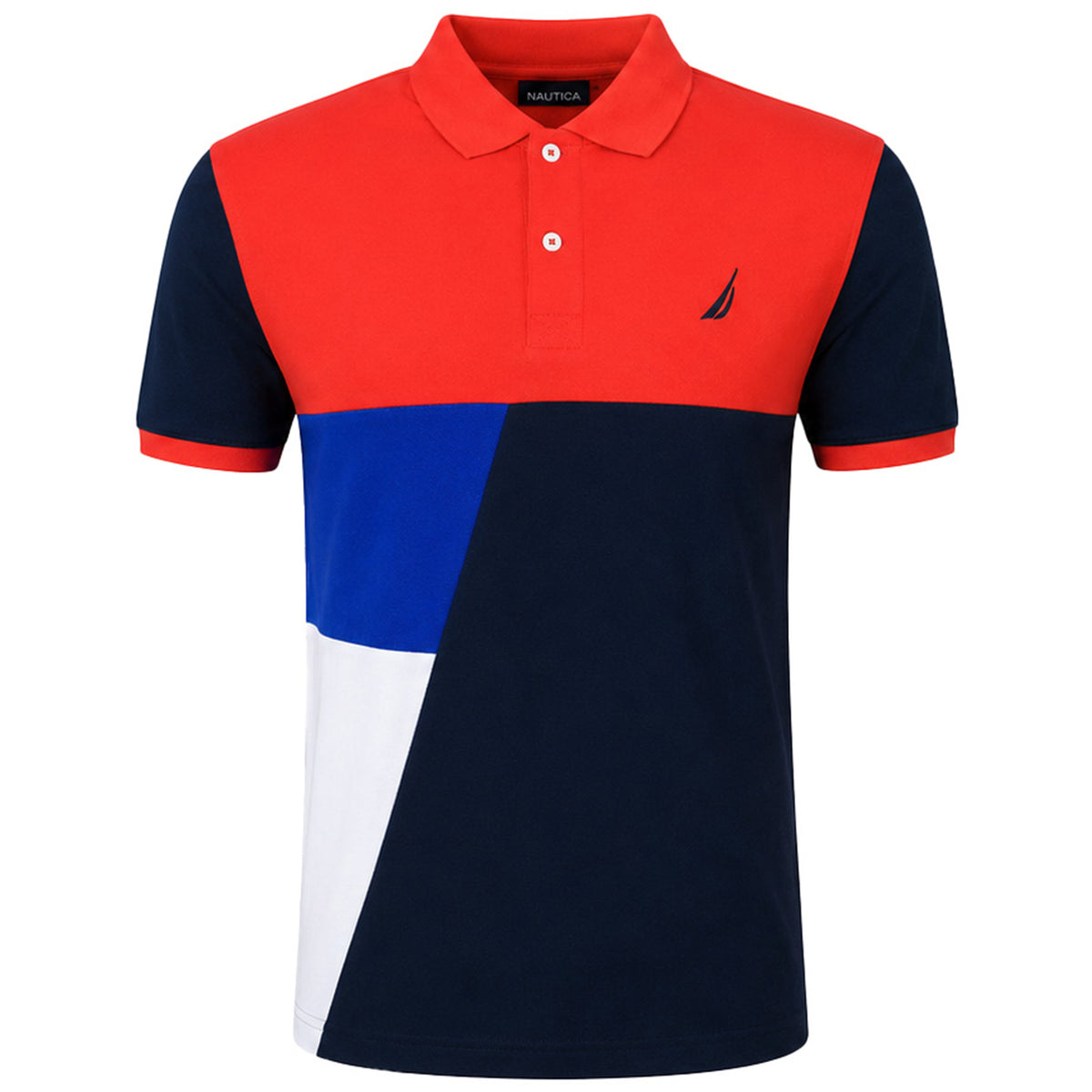 Nautica Shawe Mens Red Polo Shirt