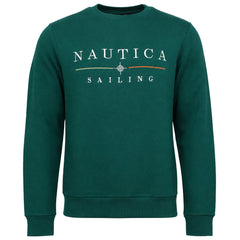 Nautica Rolf Mens Dark Green Sweater