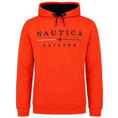 Nautica Malbo Oh Mens Dark Orange Hoodie