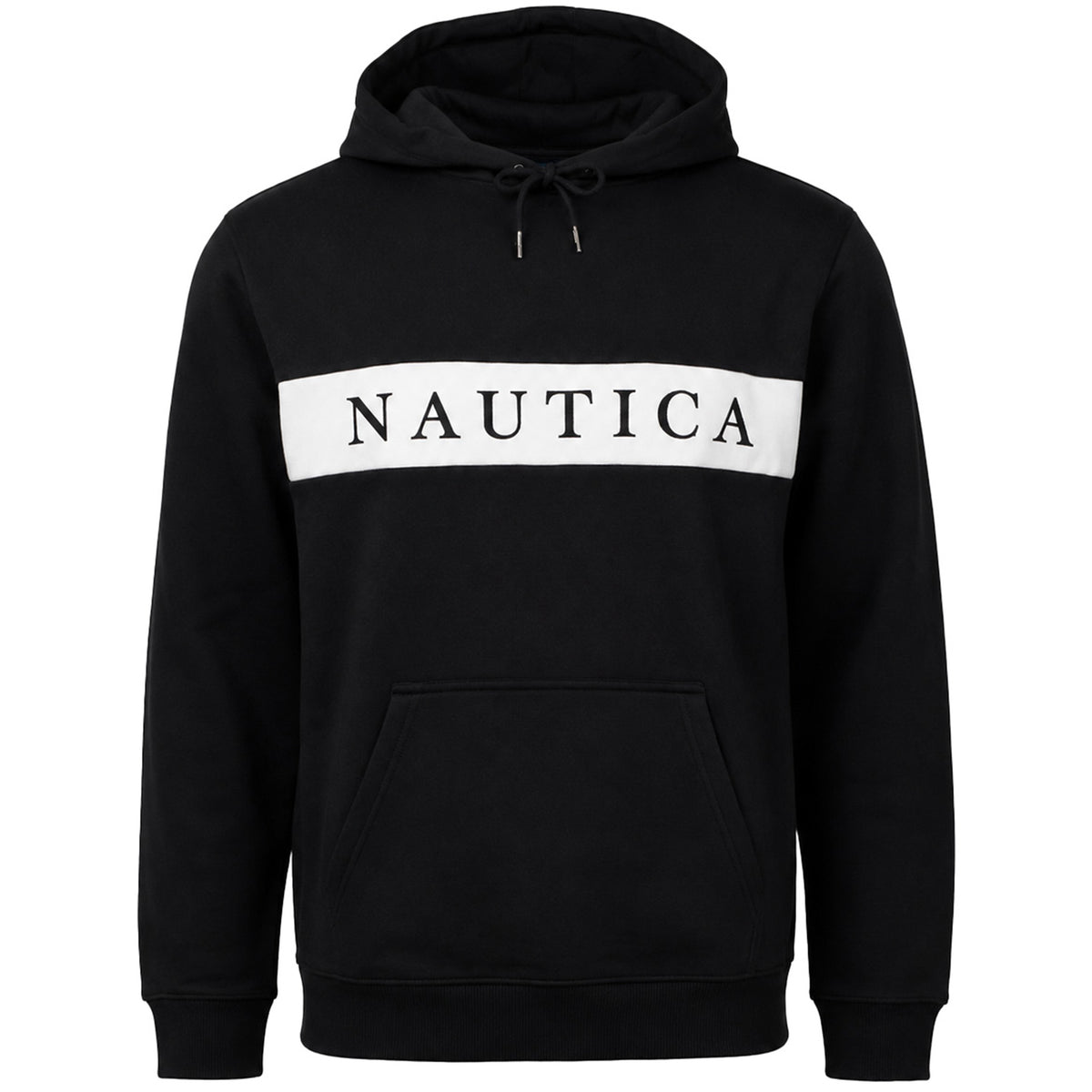 Nautica Serge Oh Mens Black Hoodie