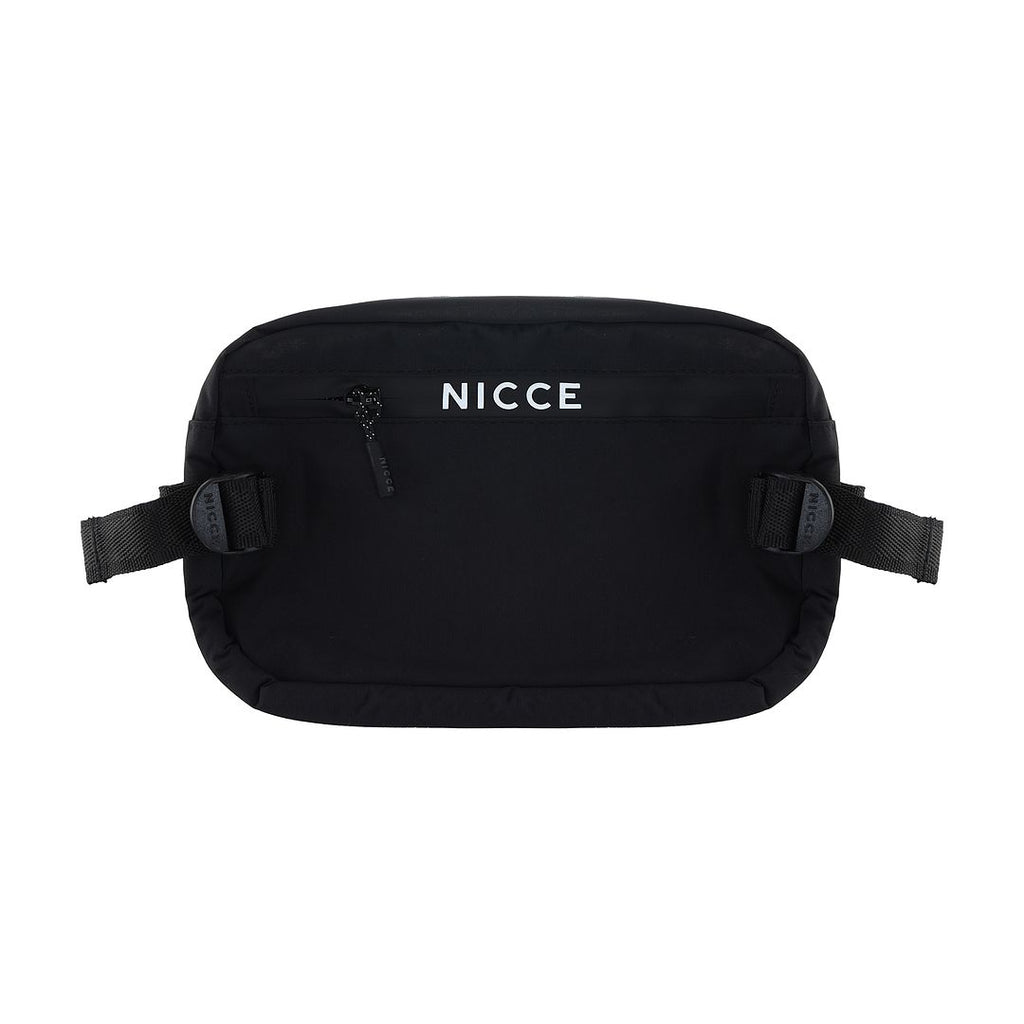 Nicce Logo Kicker Mens Black Crossbody Bag