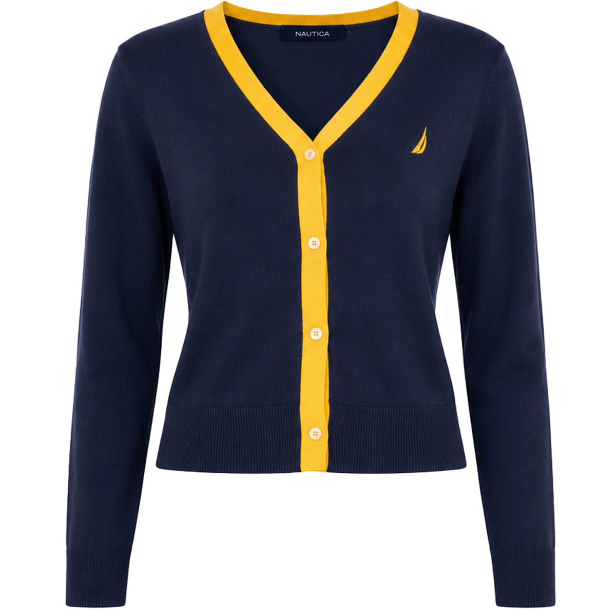Nautica Dana Womens Dark Navy Sweater