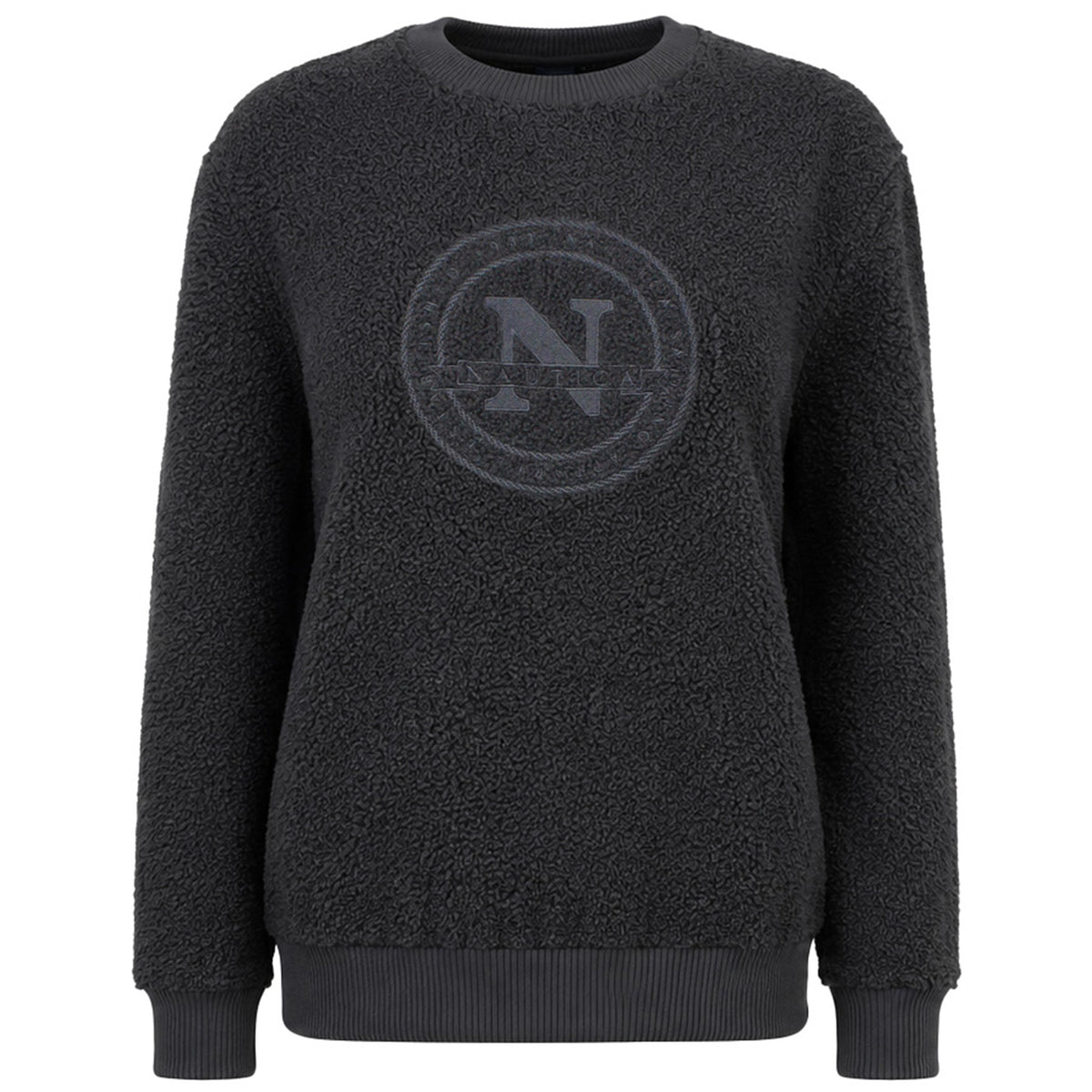 Nautica Elara Womens Black Sweater