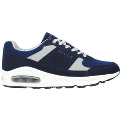 Nicce Pavani Mens Navy Trainers
