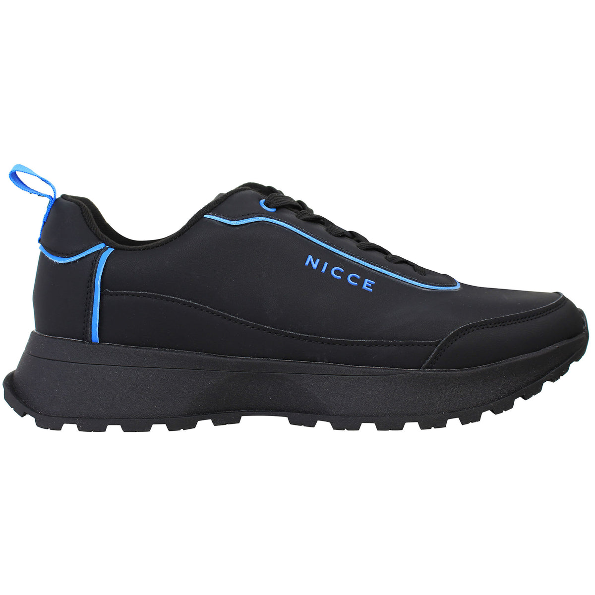 Nicce Vanto Mens Black Trainers