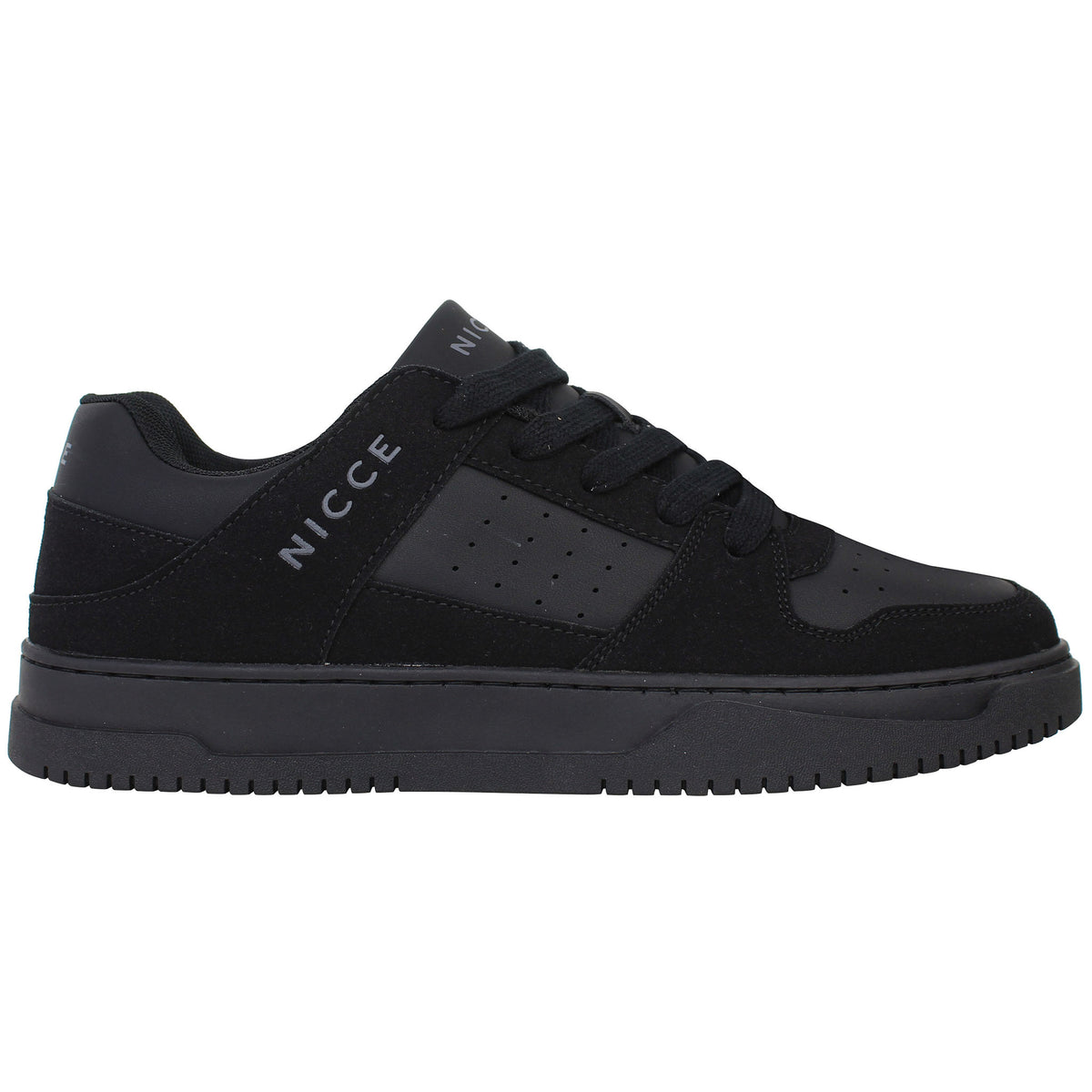 Nicce Tagora Mens Black Trainers