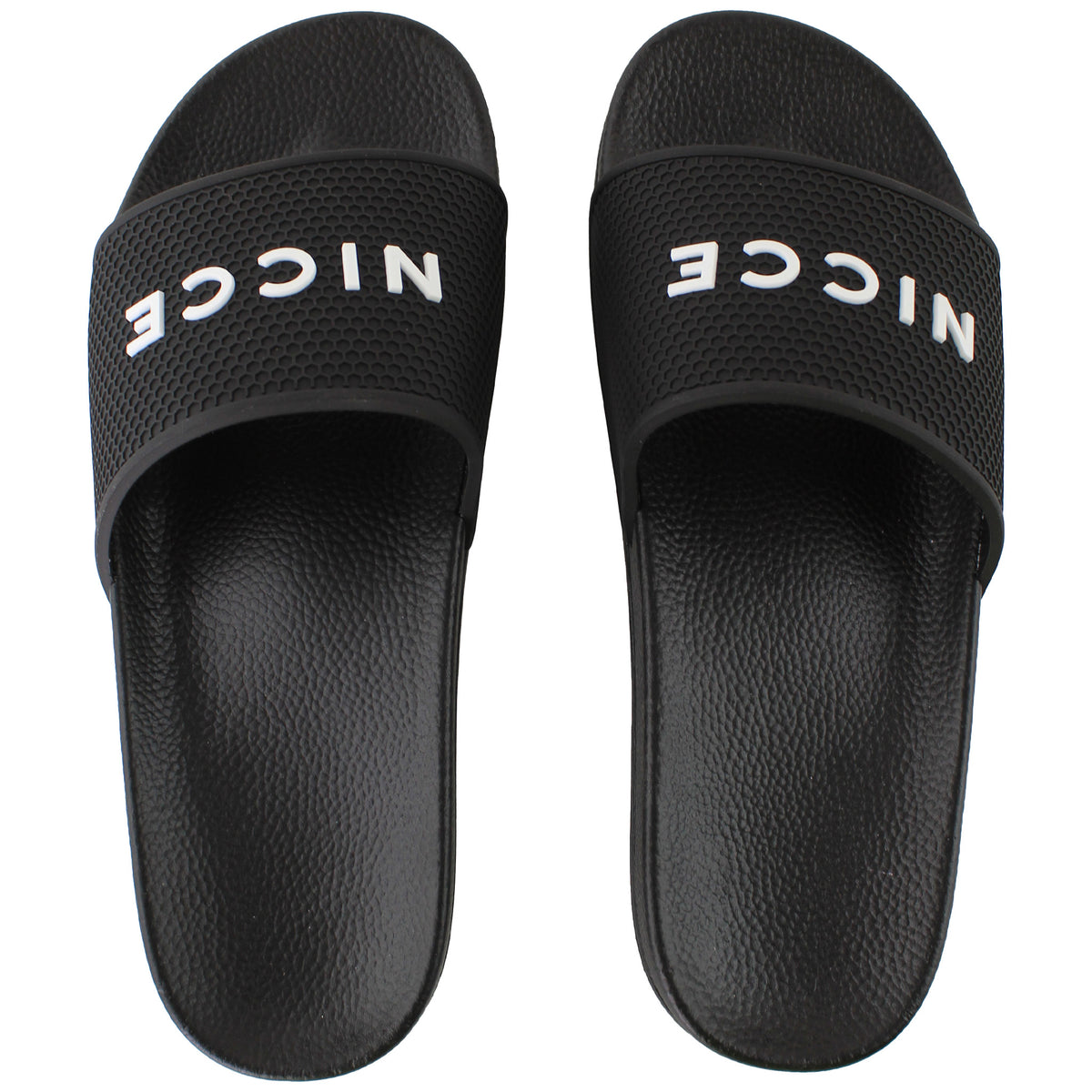 Nicce Visor Mens Black Sliders