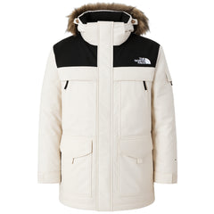 The North Face McMurdo 2 Mens White Parka Jacket