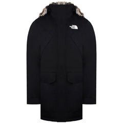 The North Face New Peak Mens Black Parka Jacket