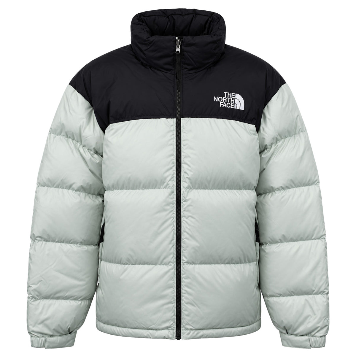 The North Face 1996 Retro Nuptse Mens Light Green Padded Jacket