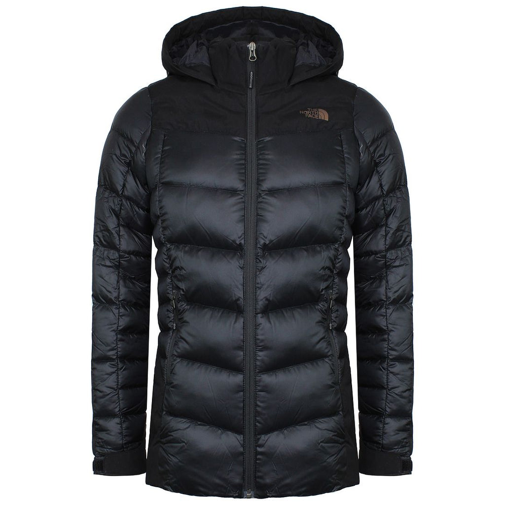 The North Face Storm Womens Black Down Hooded Jacket