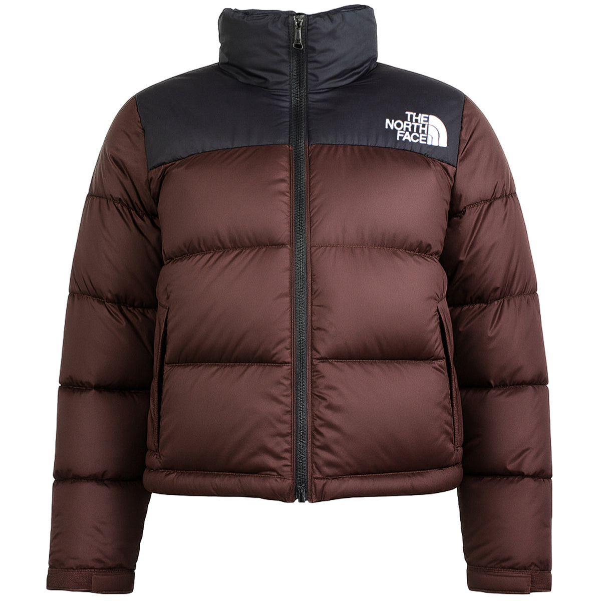 The North Face 96 Retro Nuptse Womens Brown Puffer Jacket