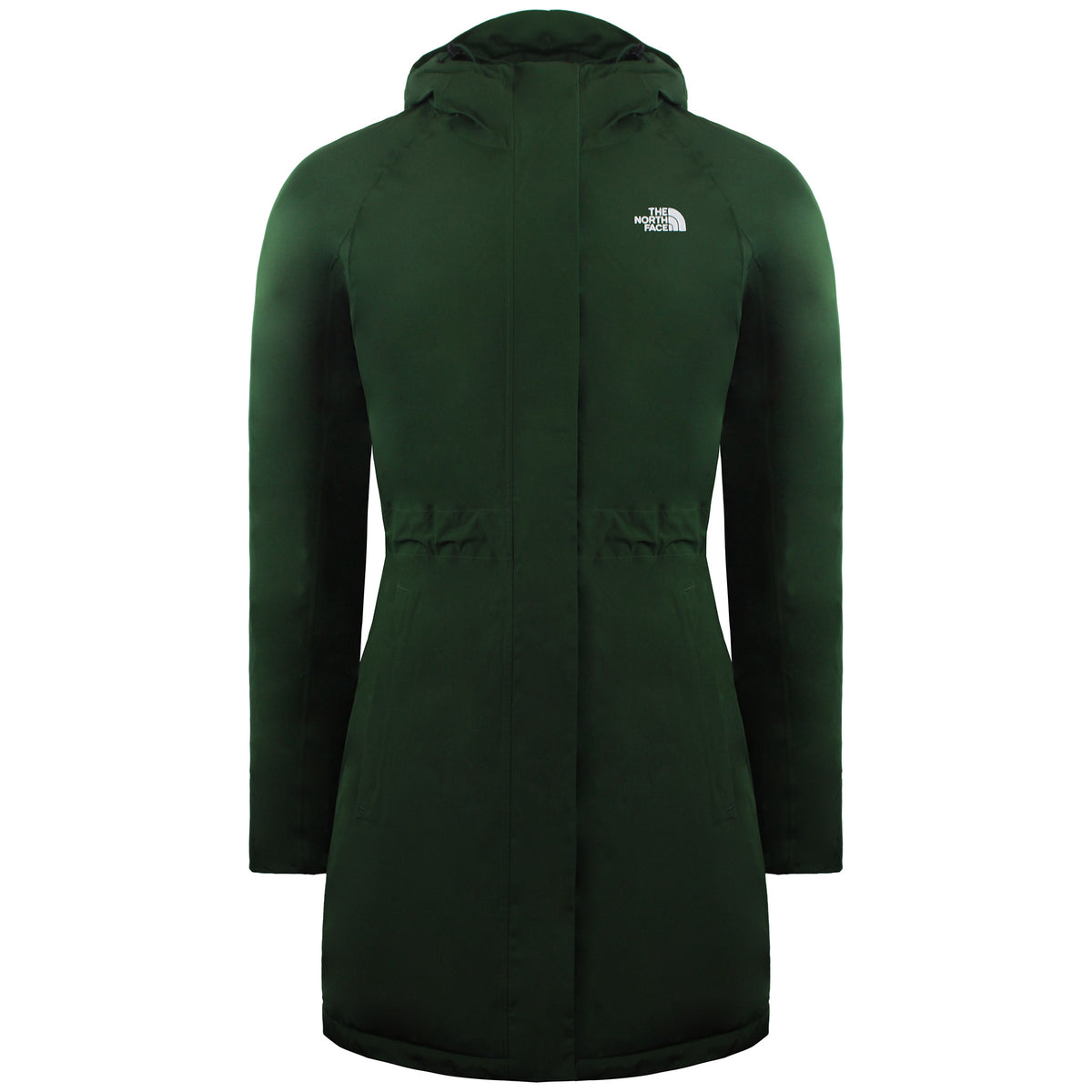 The North Face Recycled Brooklyn Womens Green Parka Jacket