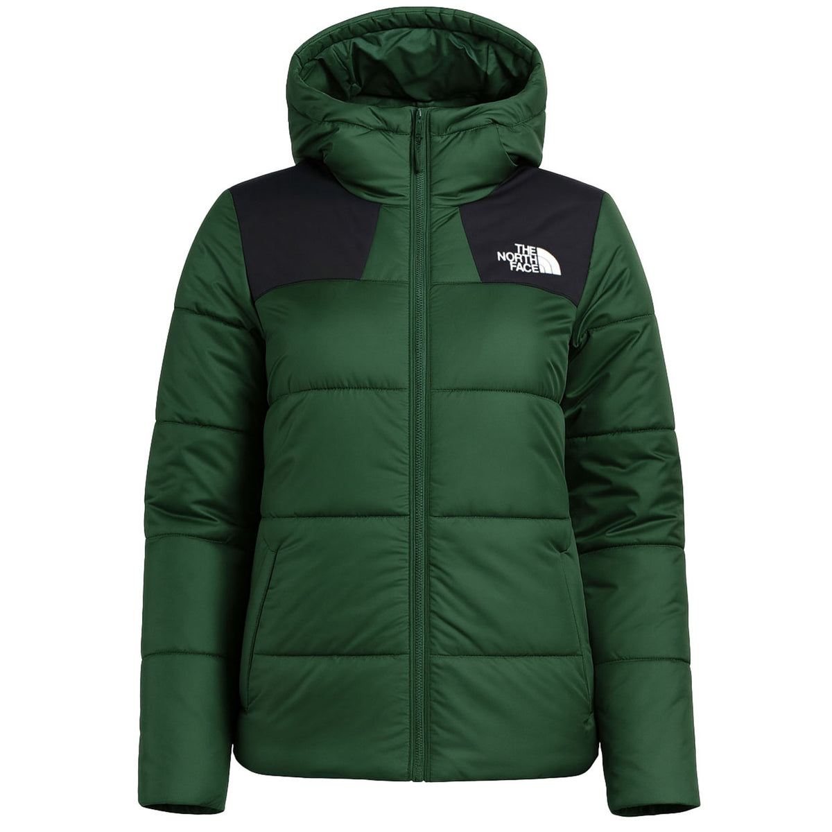 The North Face Massif Synthetic Womens Green Padded Jacket