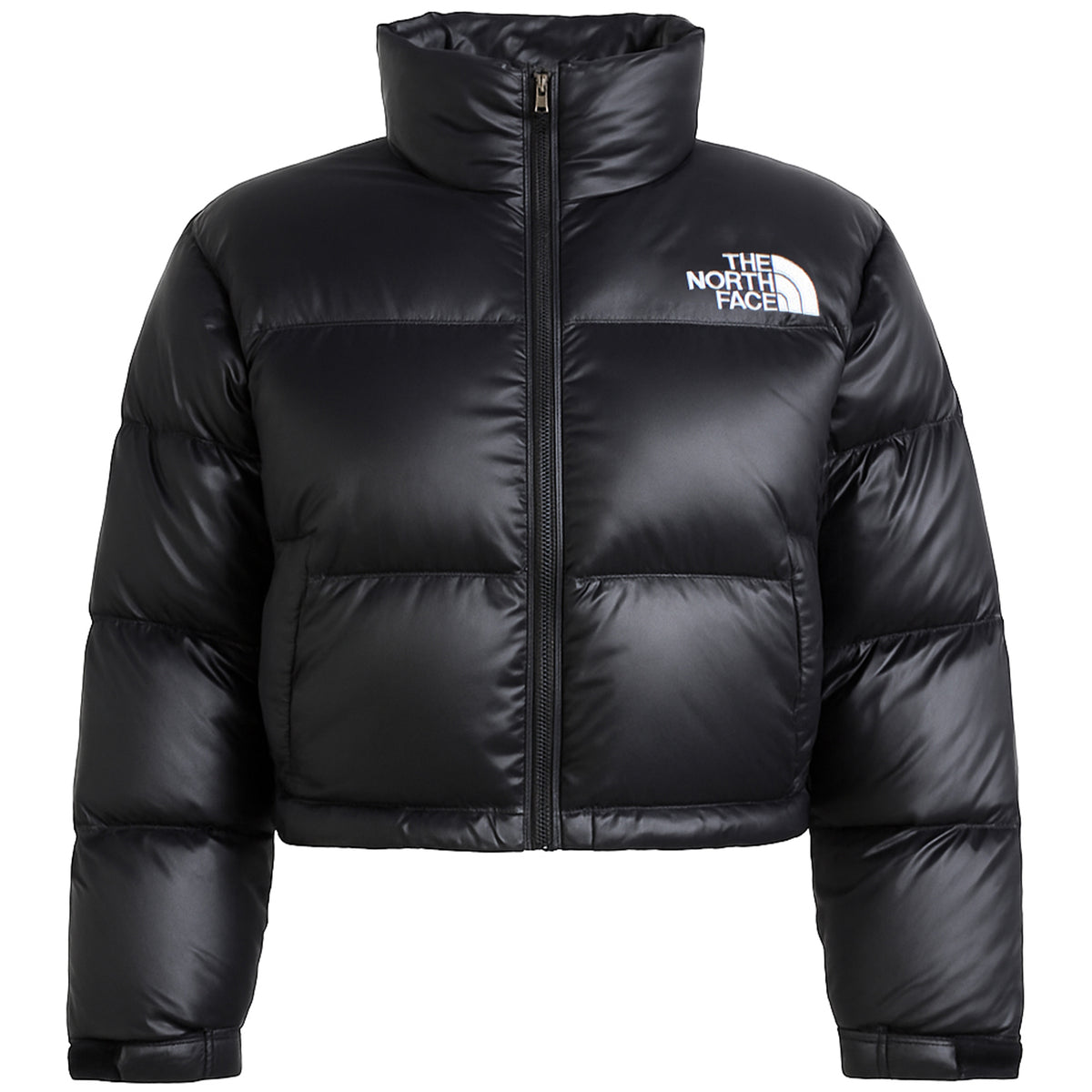 The North Face Nuptse Womens Black Short Jacket