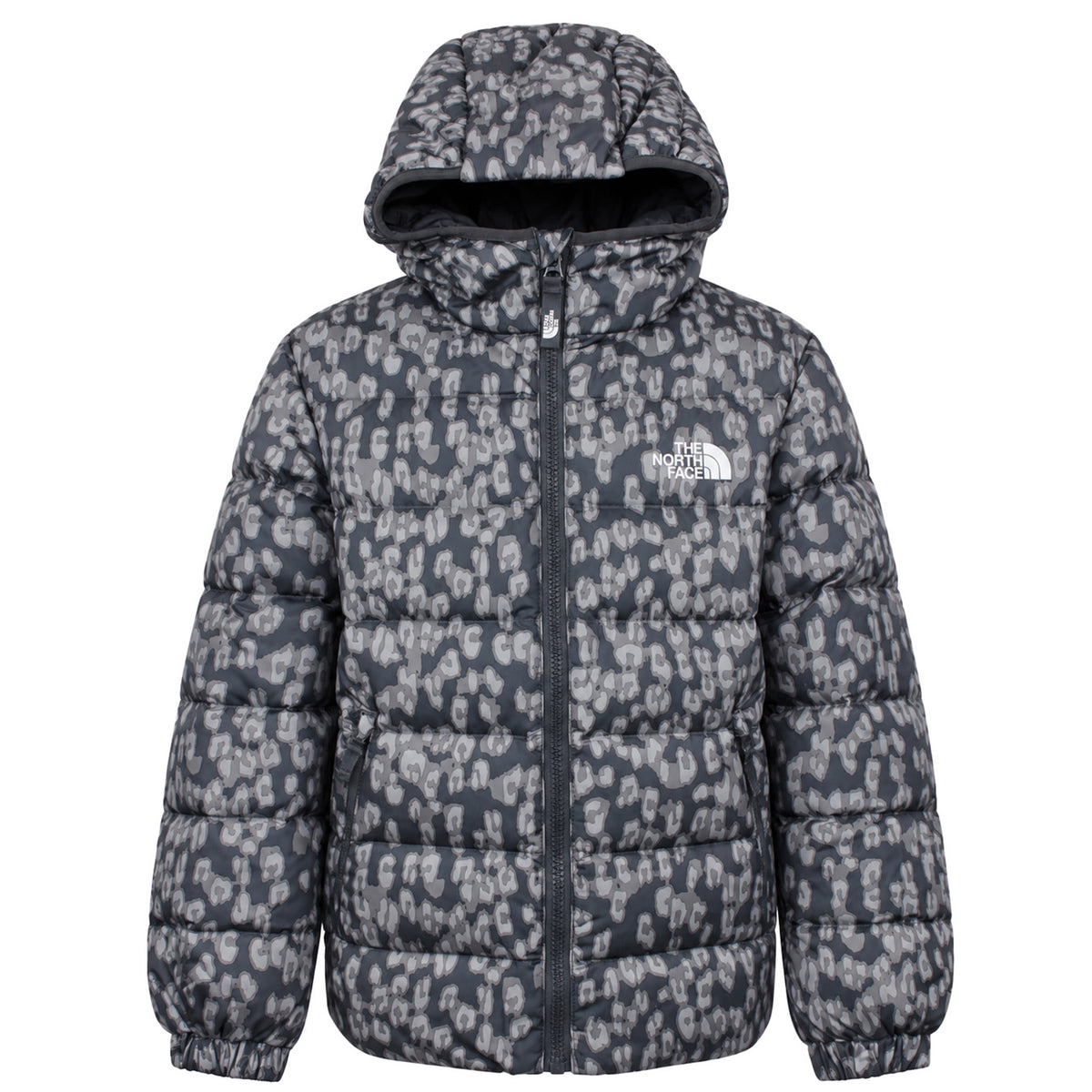 The North Face Printed Hyalite Kids Grey Padded Jacket