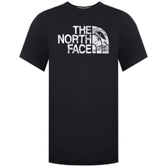 The North Face Woodcut Dome Mens Black T-Shirt