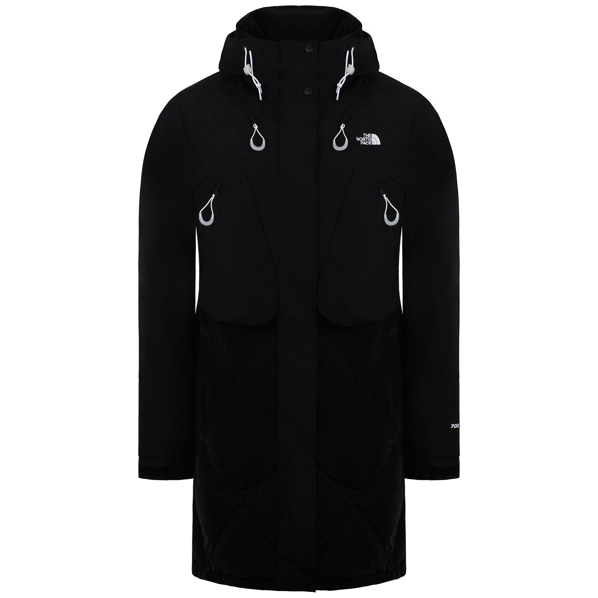 The North Face Layering Womens Black Parka Jacket