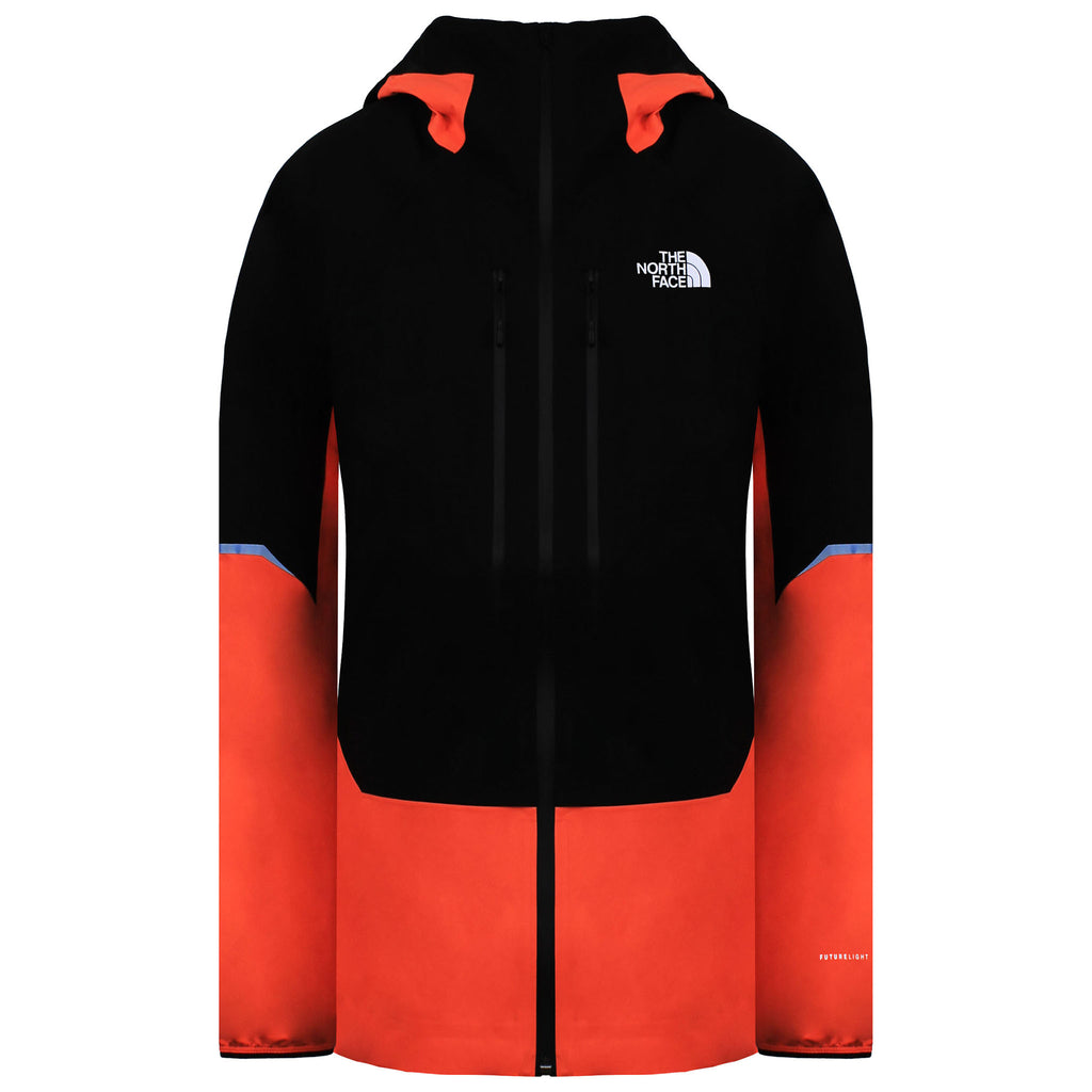 The North Face Balmenhorn Futurelight Womens Black/Orange Softshell Jacket