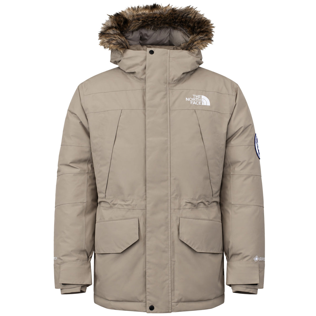 The North Face McMurdo Gore-Tex 2L Mens Beige Parka Jacket