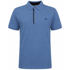 The North Face Premium Slim Mens Blue Polo Shirt