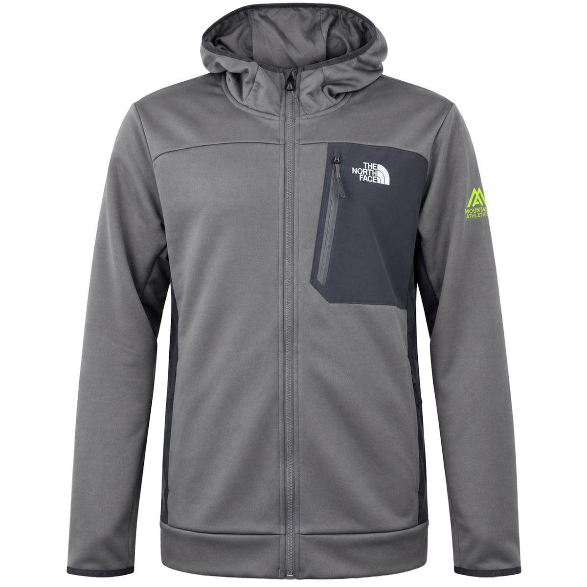 The North Face MA Fleece Mens Grey Track Jacket