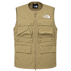 The North Face Mountain Wind Mens Brown Vest