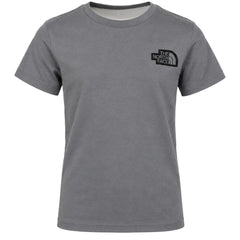 The North Face Stack Logo Kids Grey T-Shirt