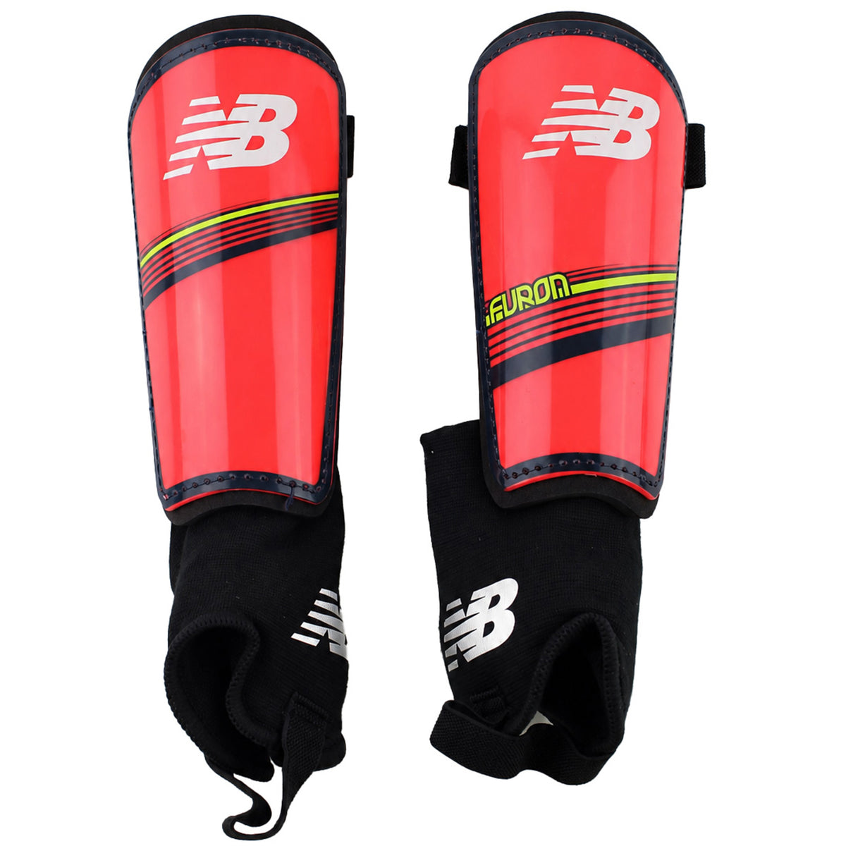 New Balance Furon Dynamite Red Shin Guards