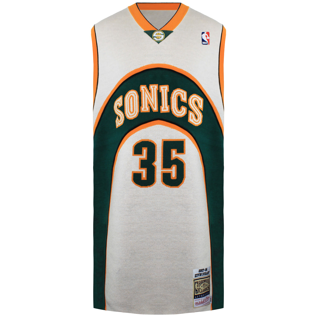 Mitchell & Ness x CLOT M&N Seattle Supersonics Knitted Kevin Durant Jersey