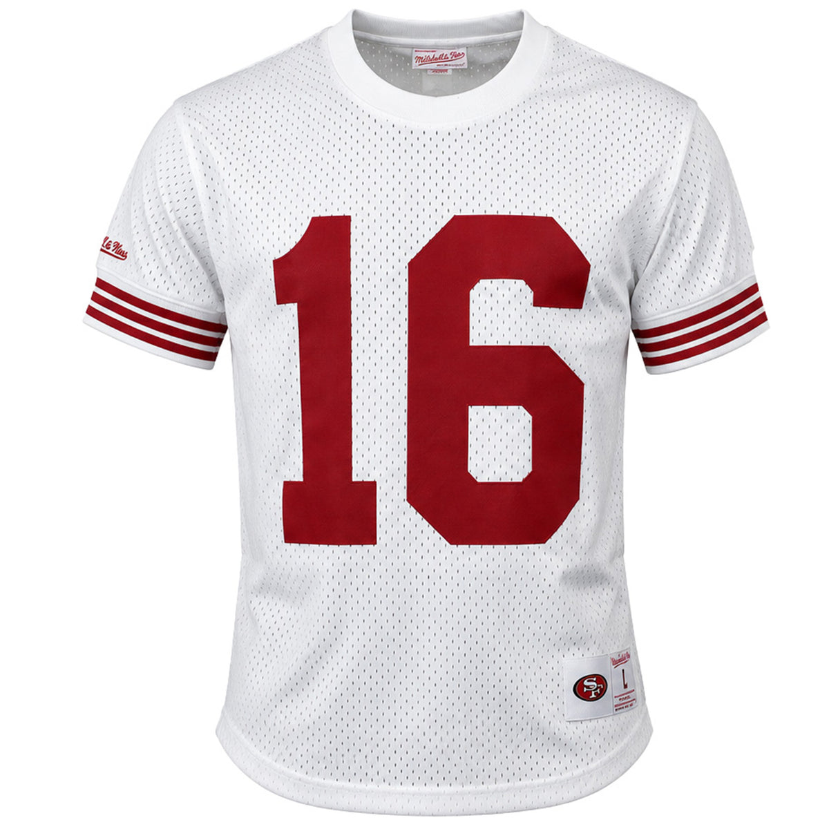 Mitchell & Ness NFL San Francisco 49ers #16 Montana Mens White Jersey
