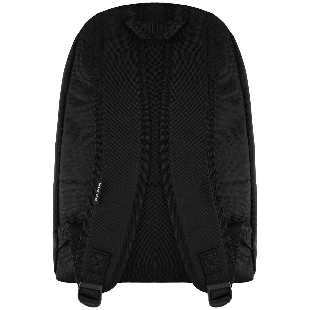 Nicce Zetti Mens Black Backpack