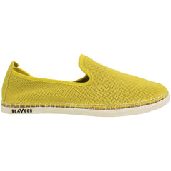 Seavess Ocean Park Womens Yellow Espadrilles