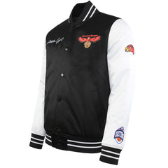 Mitchell & Ness NBA Atlanta Hawks Mens Satin Bomber Jacket