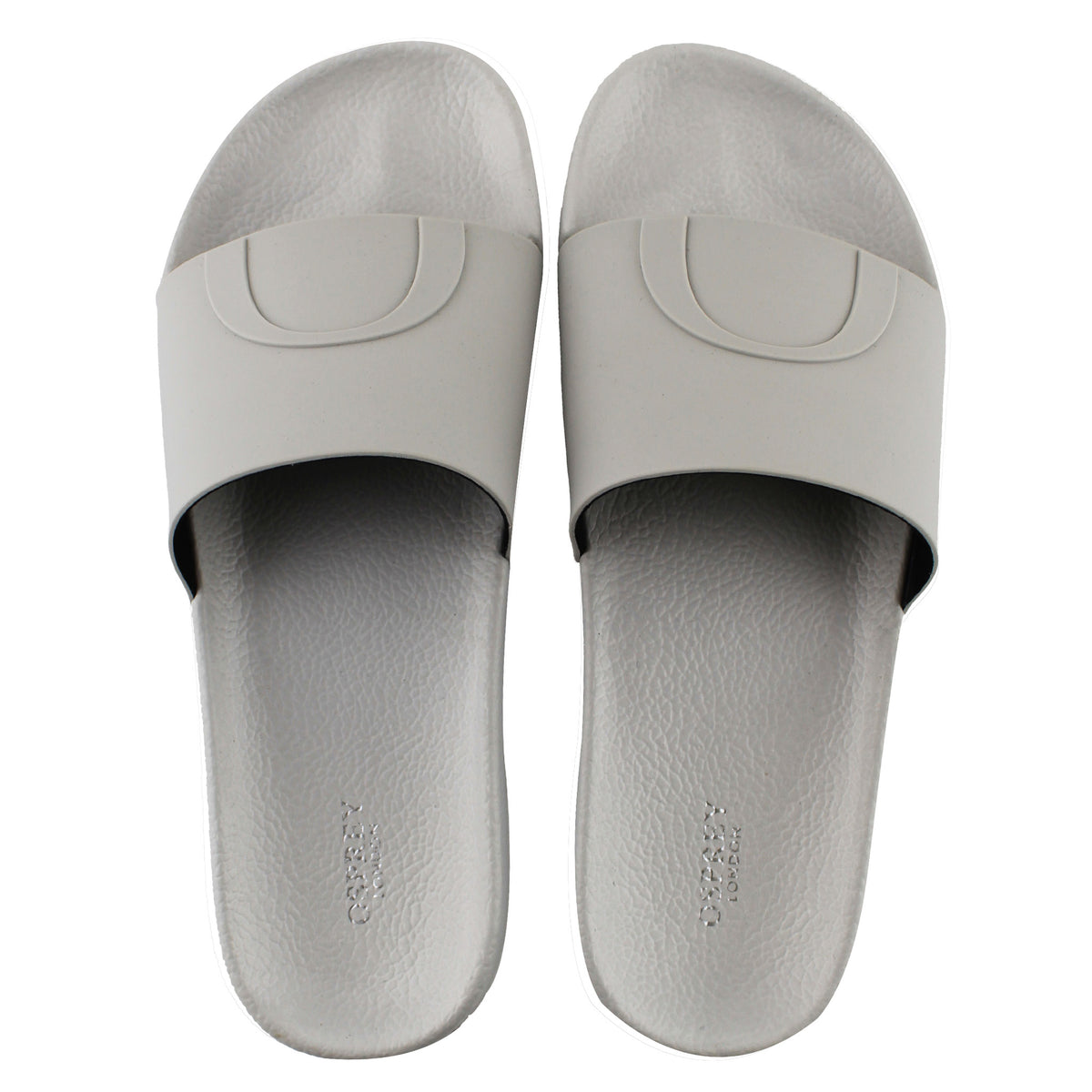 Osprey London The Cruz Mens Grey Sliders