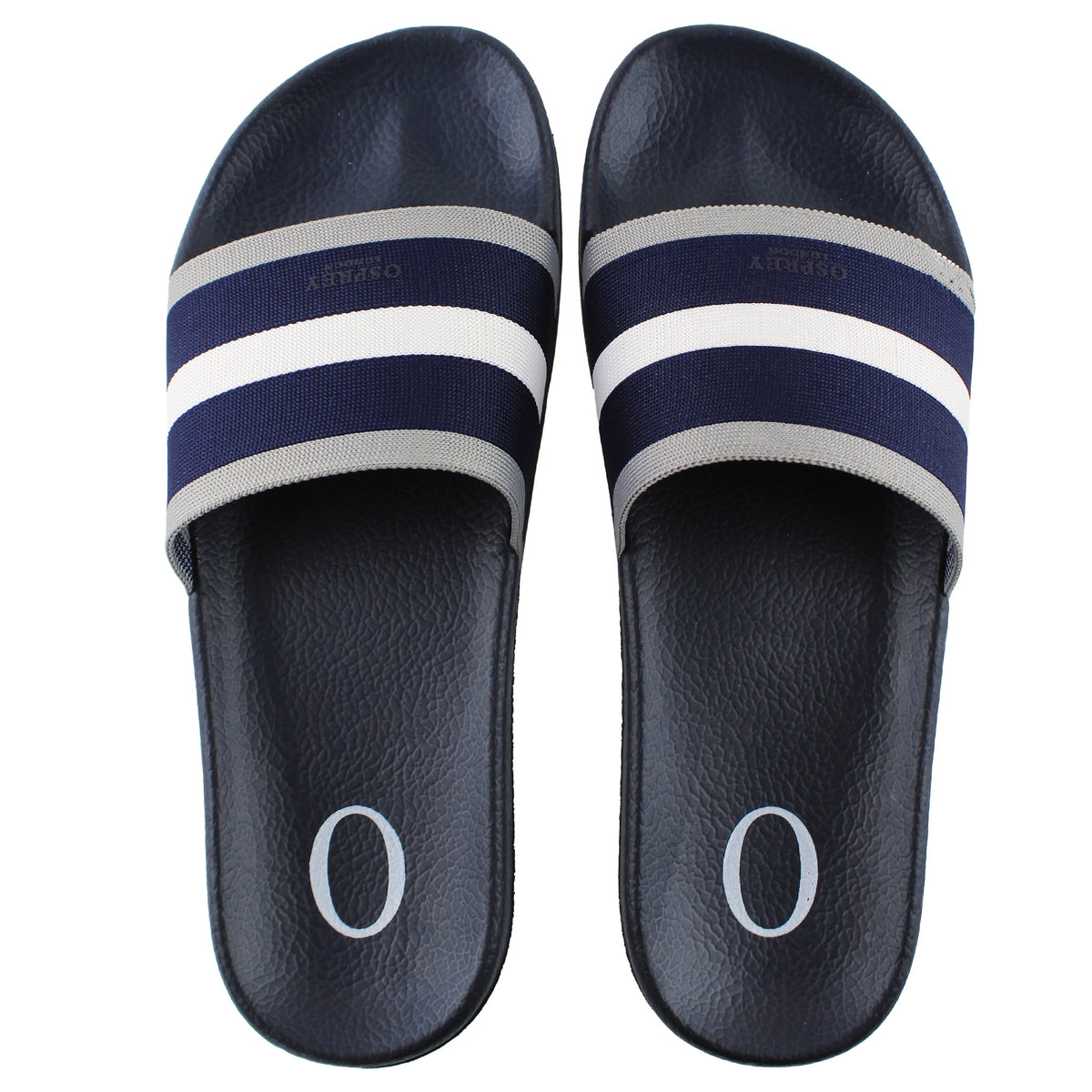 Osprey London The Casanova Mens Navy Sliders