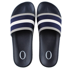 Osprey London The Casanova Mens Navy Sliders