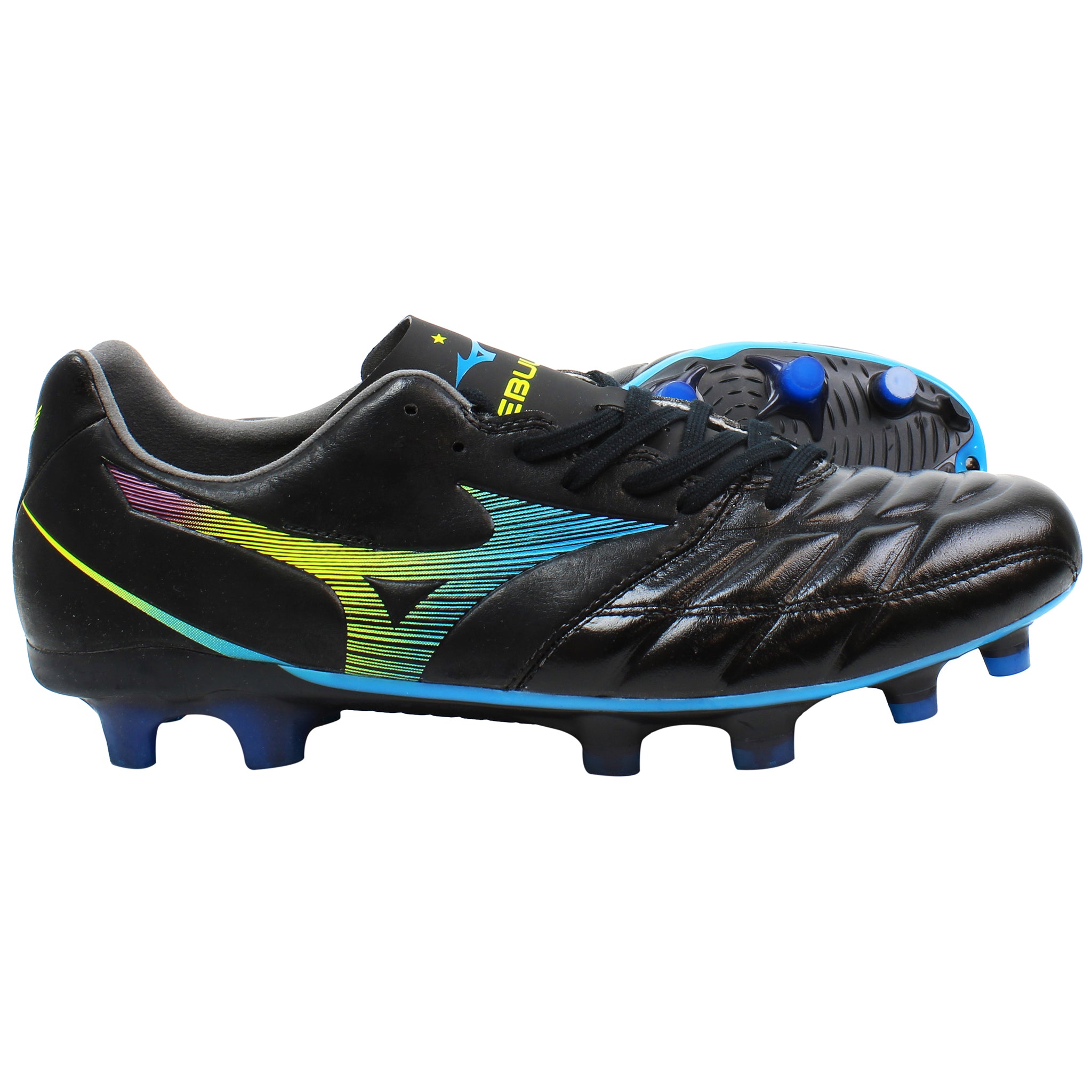 Mizuno Rebula Cup Elite FG Mens Black Football Boots