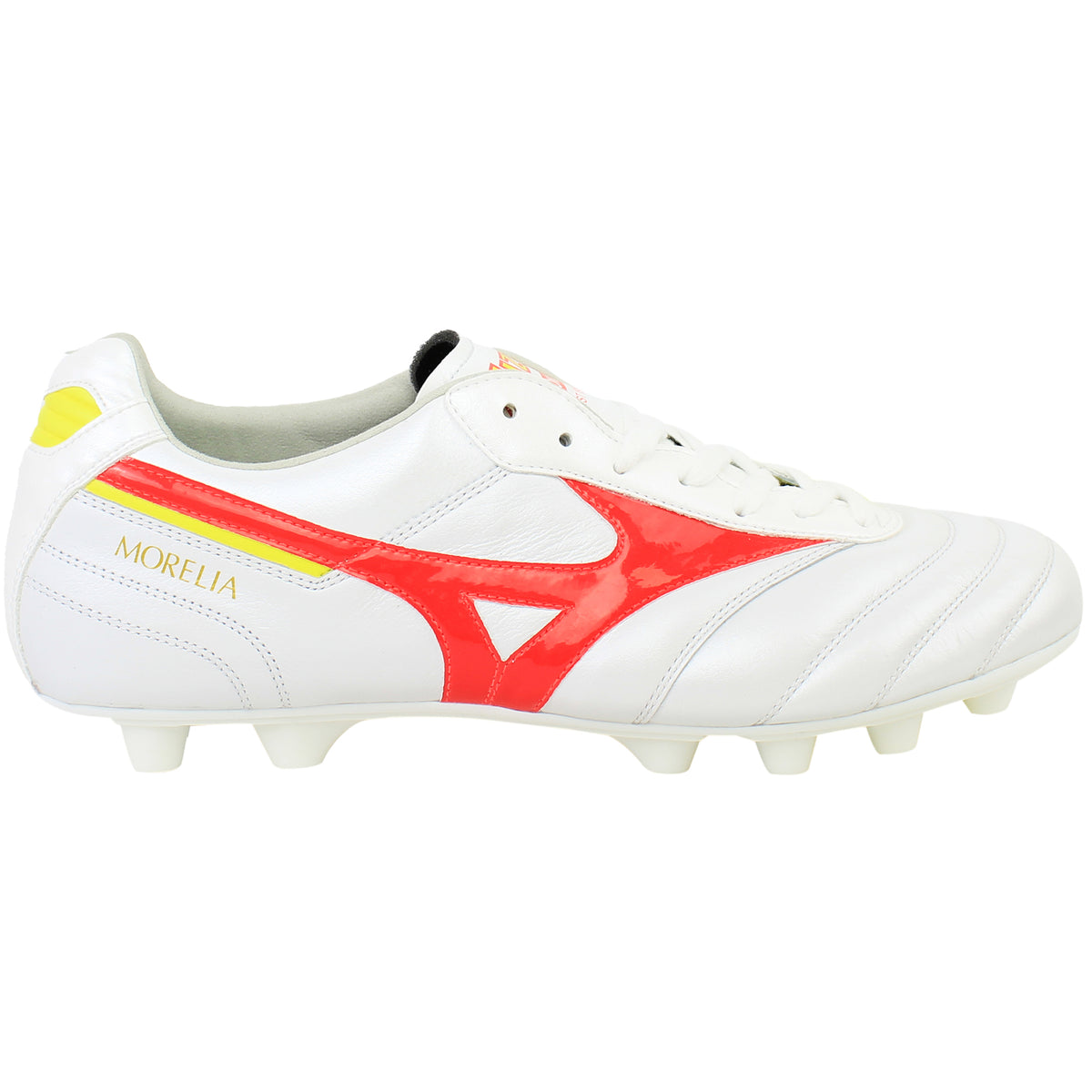 Mizuno Morelia II Elite Mens White Football Boots