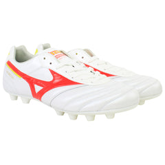 Mizuno Morelia II Elite Mens White Football Boots